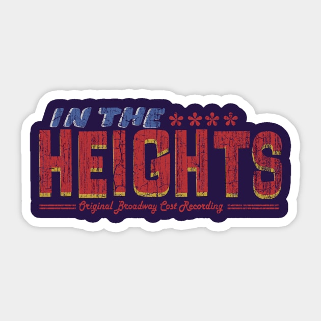 In The Heights Sticker by vender